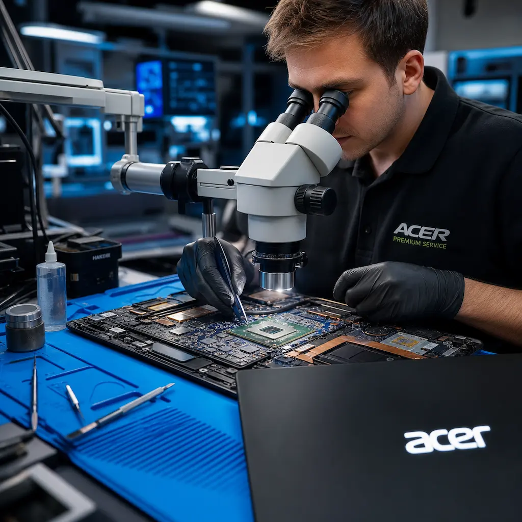 Замена видеокарты ноутбука Acer в Артёме