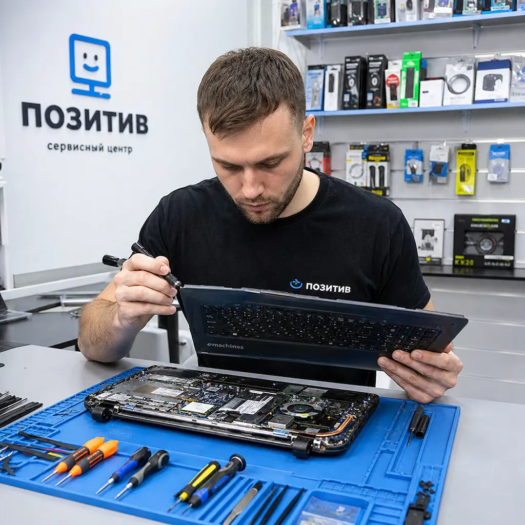 заменить клавиатуру на ноутбуке Emachines в Артёме
