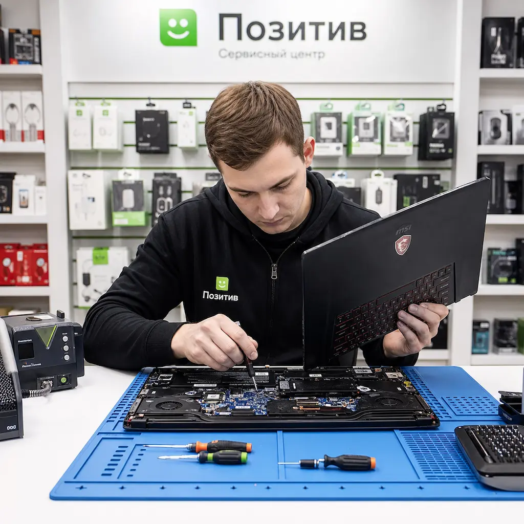заменить клавиатуру на ноутбуке MSI в Артёме