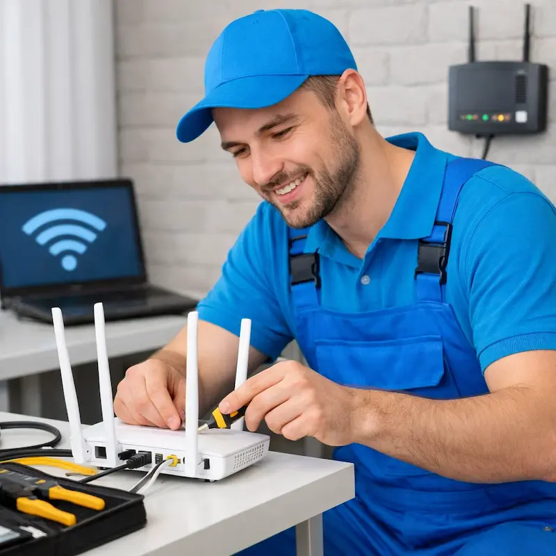 Настройка Wi - Fi в Артёме