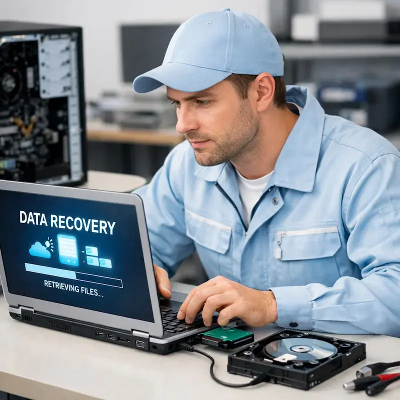 Восстановление данных и файлов в Артёме