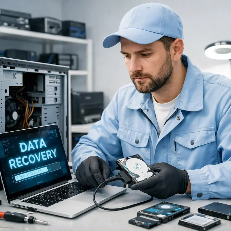 Восстановление файлов в Артёме