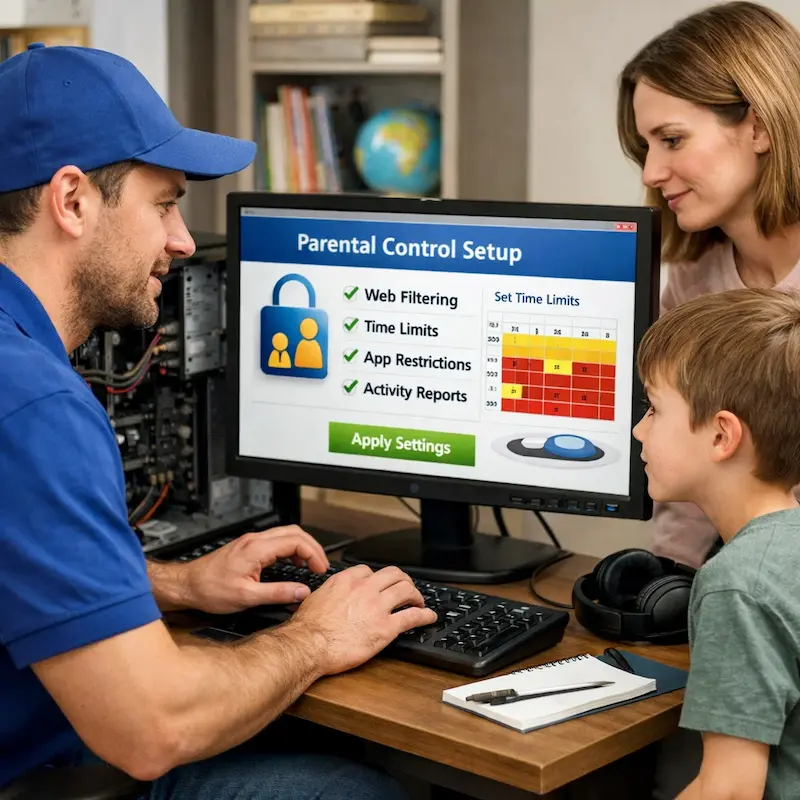 установка родительского контроля в Артёме