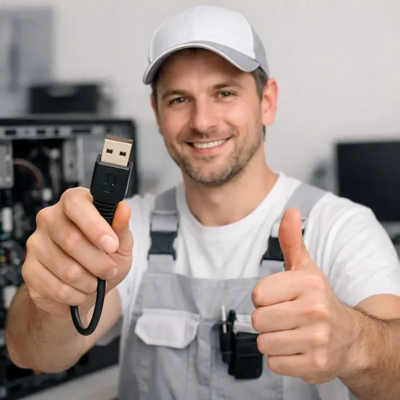 Настройка и установка новых устройств в Артёме