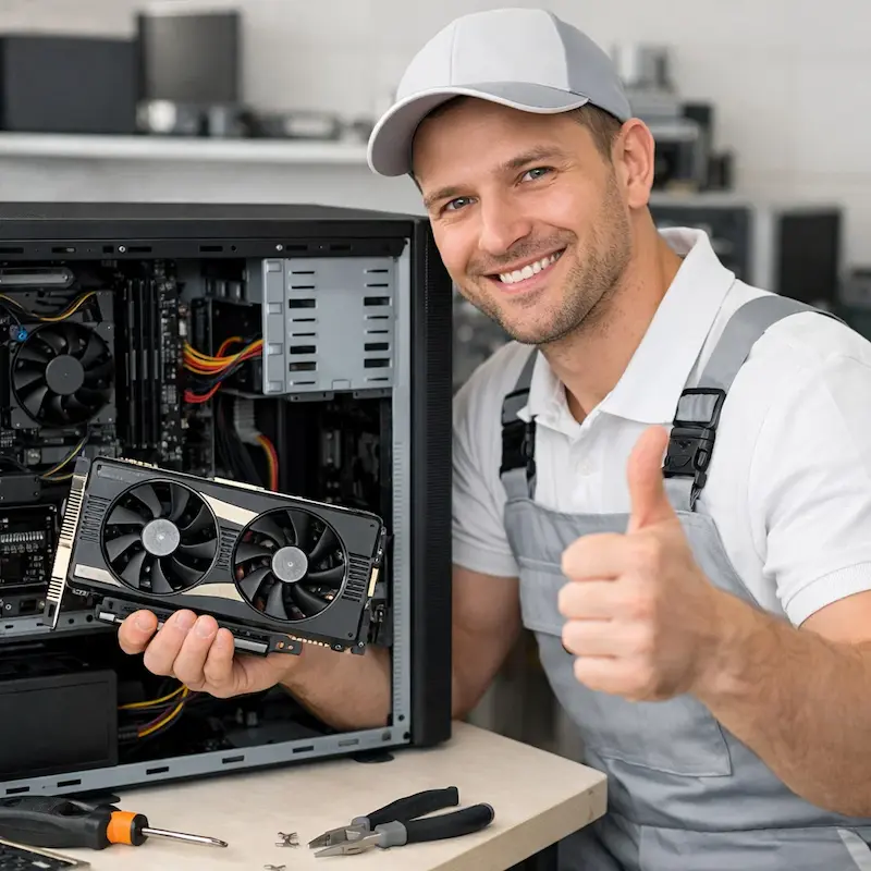 Замена видеокарты ПК в Артёме