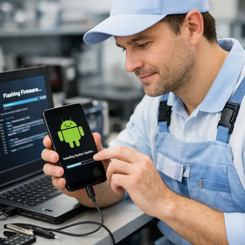 Перепрошить телефон в Артёме