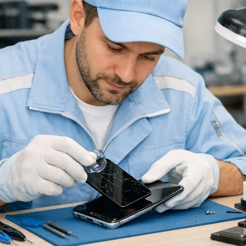 Заменить сенсорное стекло на смартфоне в Артёме