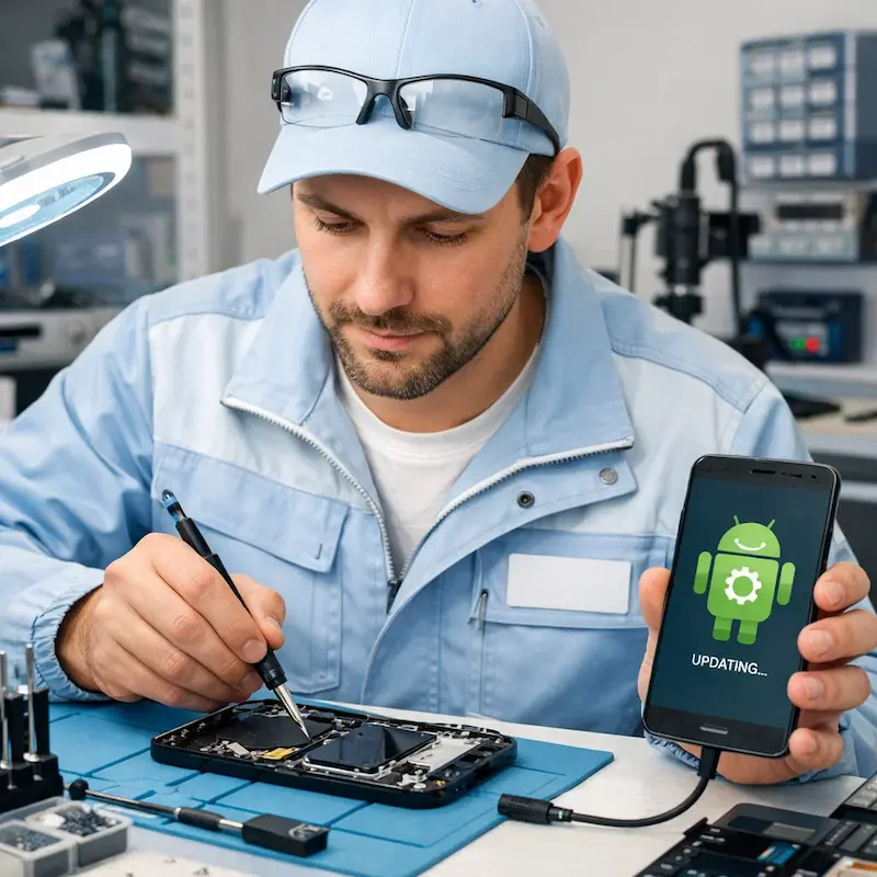 Настройка системы Android в Артёме